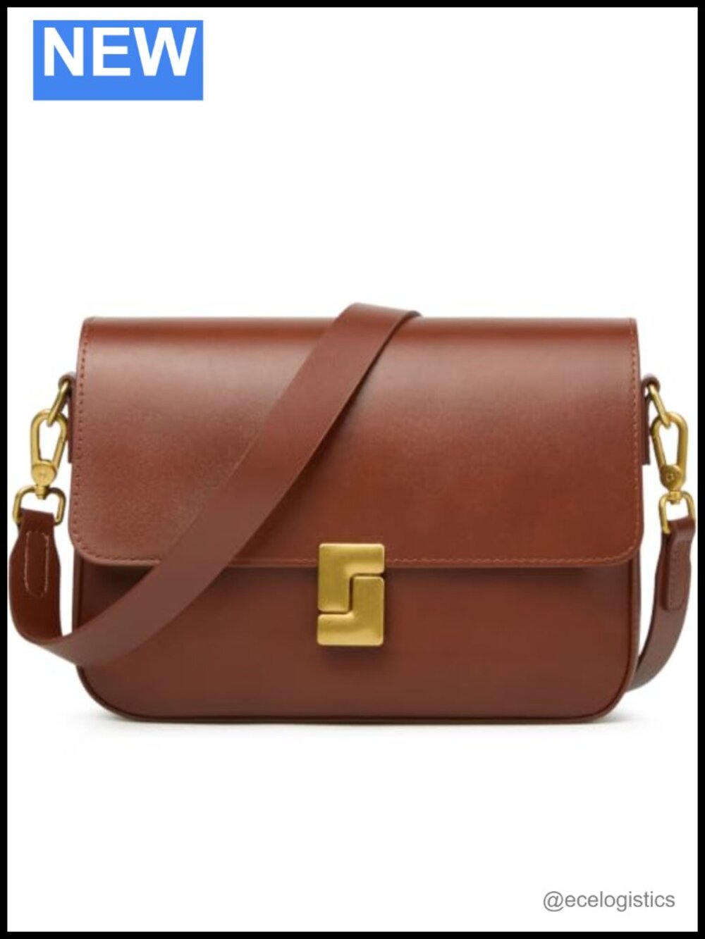 Genuine Leather Shoulder Bag Crossbody Purses for Women with Detachable Straps